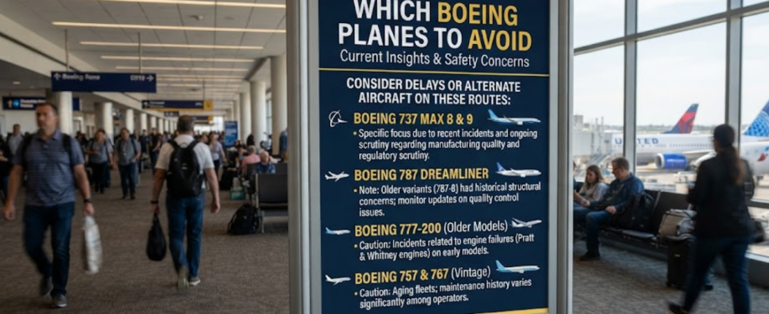 Which Boeing Planes to Avoid? A Fact-Based Guide for Air Travelers