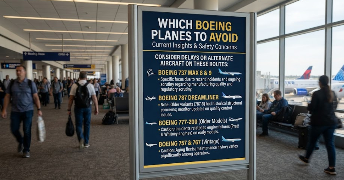 Which Boeing Planes to Avoid? A Fact-Based Guide for Air Travelers