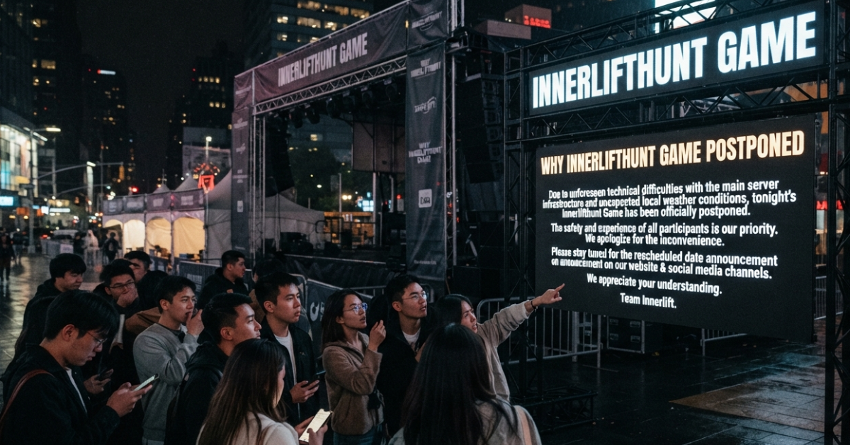 Why InnerLiftHunt Game Postponed? Everything We Know So Far